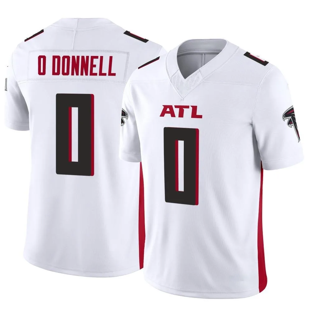 Pat O'donnell Atlanta Falcons Youth Nike Vapor F.U.S.E. Limited White Jersey Pat O'donnell Atlanta Falcons Youth Nike Vapor F.U.S.E. Limited White Jersey