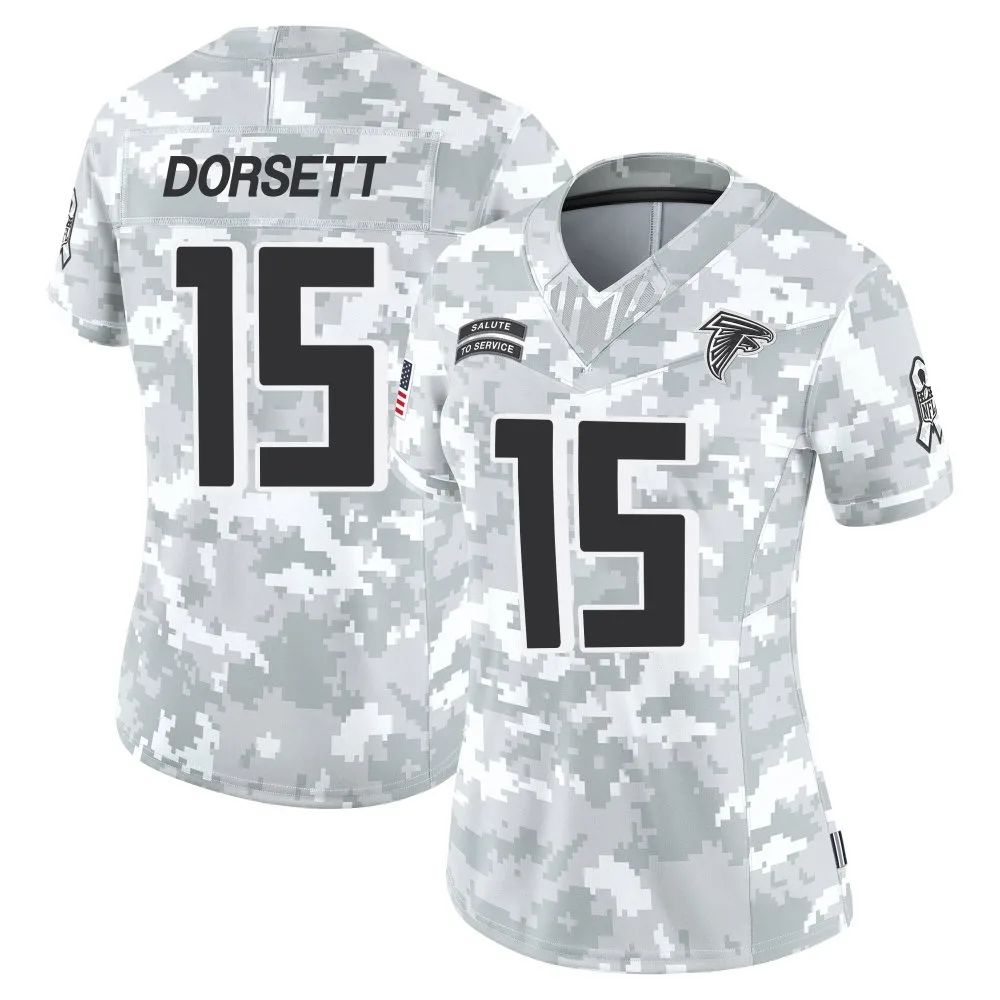 Phillip Dorsett Ii Atlanta Falcons Women's Nike 2024 Salute To Service Limited Arctic Camo Jersey Phillip Dorsett Ii Atlanta Falcons Women's Nike 2024 Salute To Service Limited Arctic Camo Jersey