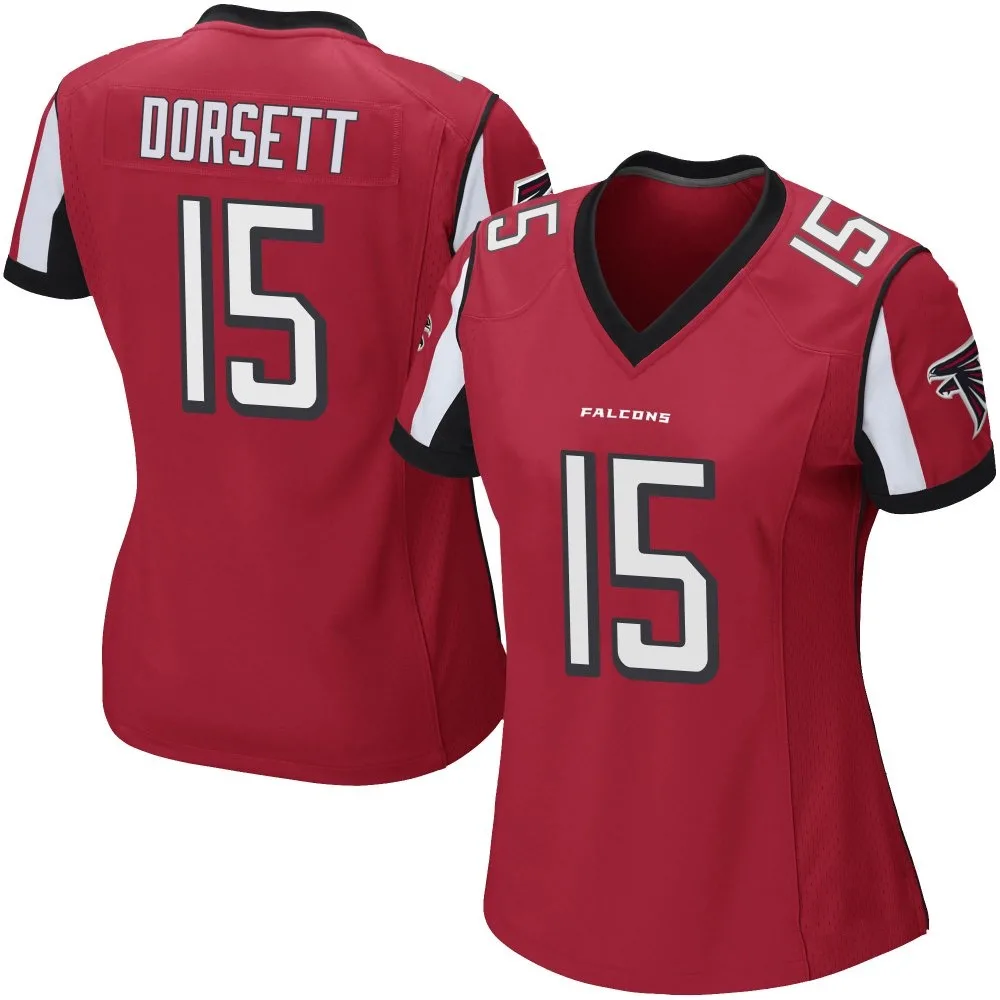 Phillip Dorsett Ii Atlanta Falcons Women's Nike Team Color Game Red Jersey Phillip Dorsett Ii Atlanta Falcons Women's Nike Team Color Game Red Jersey