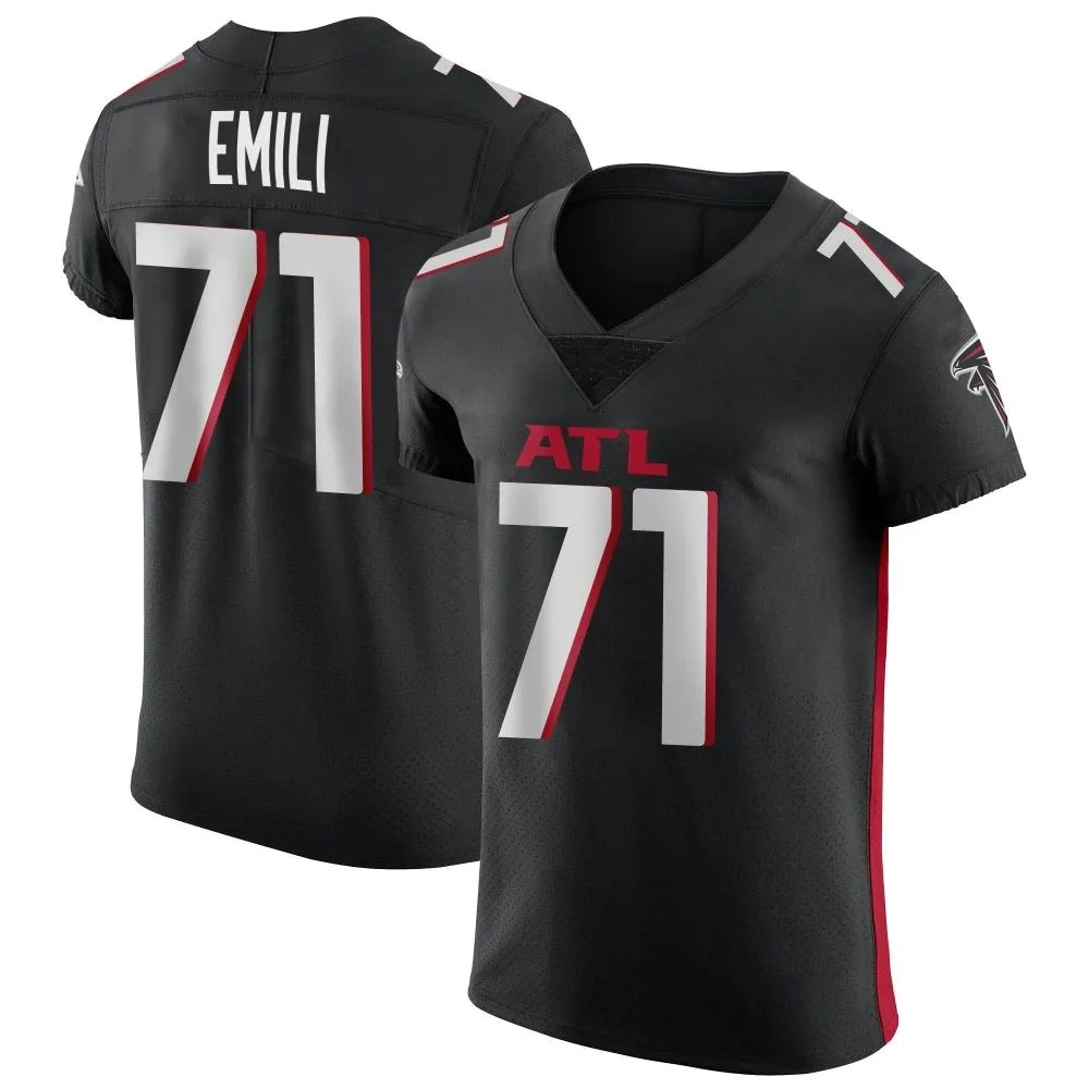 Prince Emili Atlanta Falcons Men's Nike Alternate Elite Black Jersey Prince Emili Atlanta Falcons Men's Nike Alternate Elite Black Jersey