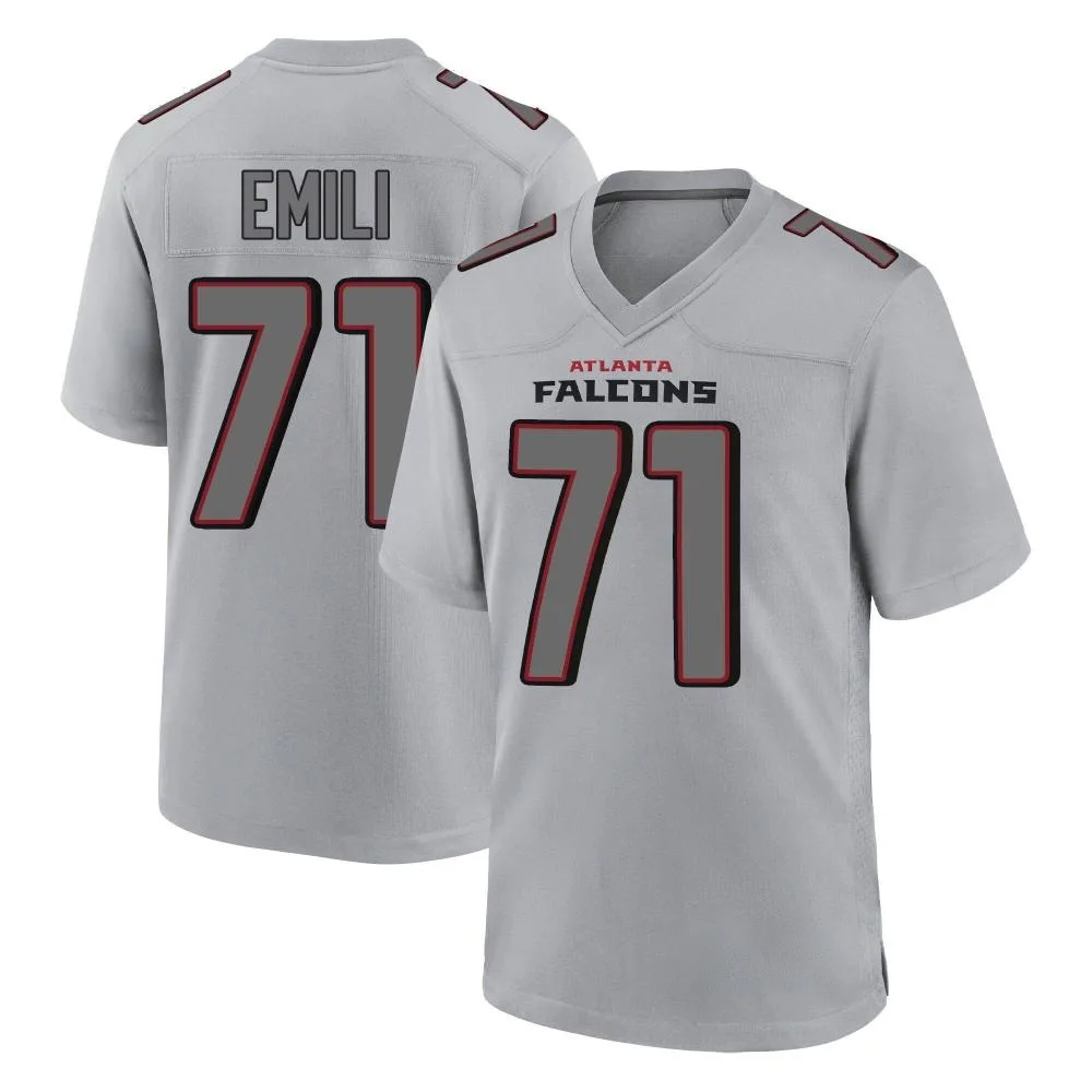Prince Emili Atlanta Falcons Men's Nike Atmosphere Fashion Game Gray Jersey Prince Emili Atlanta Falcons Men's Nike Atmosphere Fashion Game Gray Jersey