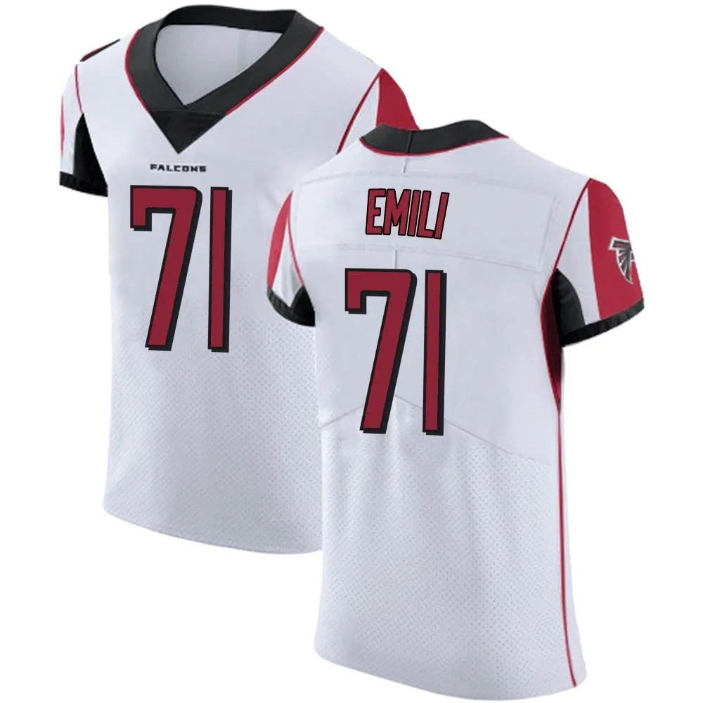 Prince Emili Atlanta Falcons Men's Nike Elite White Jersey Prince Emili Atlanta Falcons Men's Nike Elite White Jersey