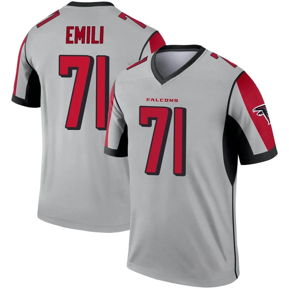 Prince Emili Atlanta Falcons Youth Nike Inverted Silver Legend Jersey Prince Emili Atlanta Falcons Youth Nike Inverted Silver Legend Jersey