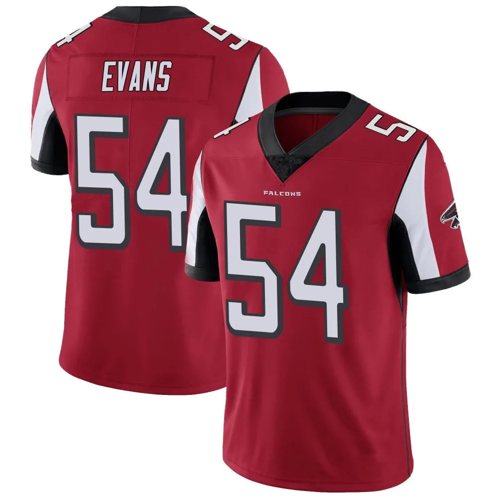 Rashaan Evans Atlanta Falcons Men's Nike Team Color Vapor Untouchable Limited Red Jersey Rashaan Evans Atlanta Falcons Men's Nike Team Color Vapor Untouchable Limited Red Jersey