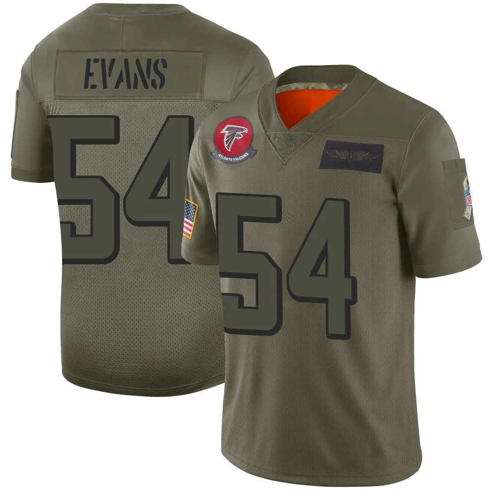 Rashaan Evans Atlanta Falcons Youth Nike 2019 Salute To Service Limited Camo Jersey Rashaan Evans Atlanta Falcons Youth Nike 2019 Salute To Service Limited Camo Jersey