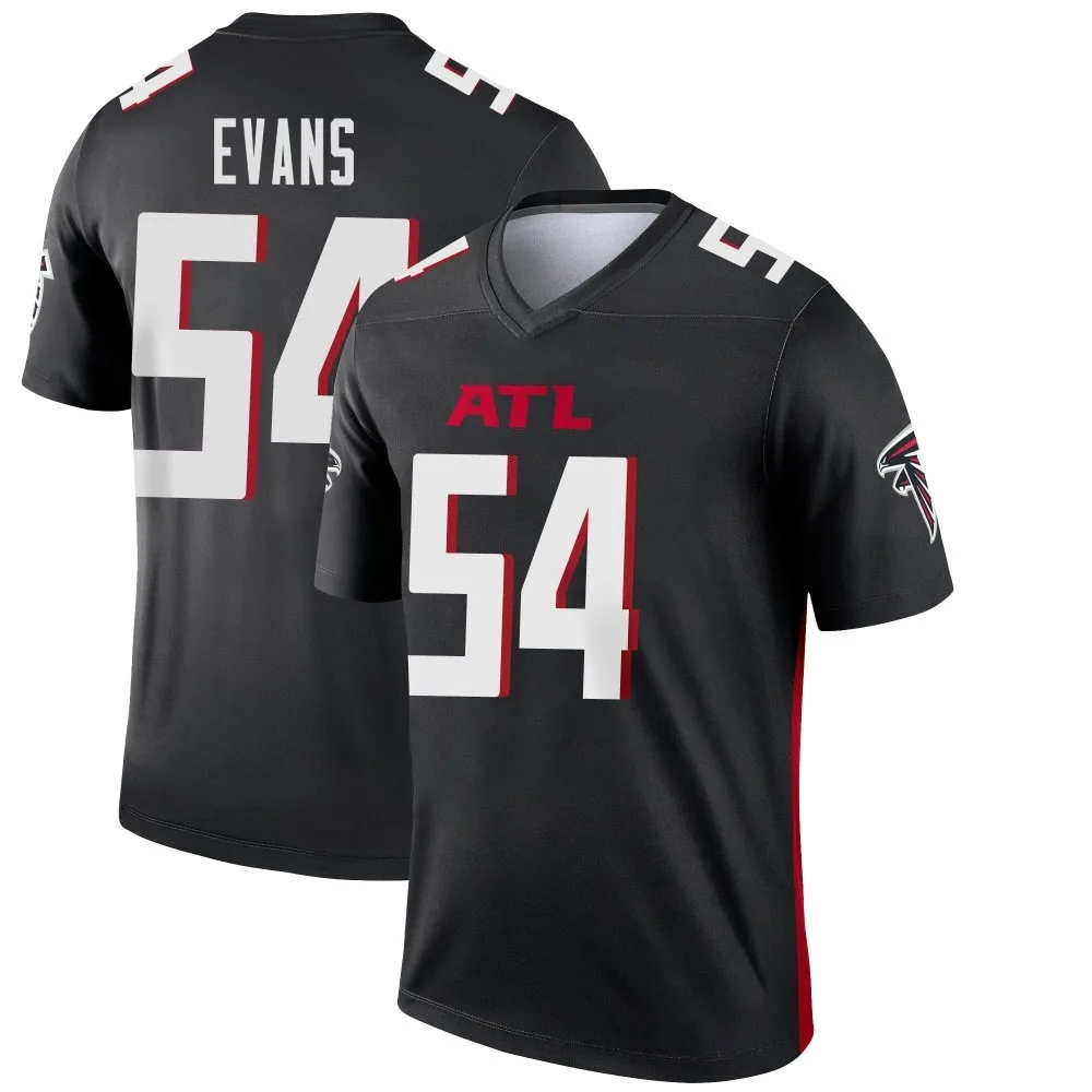 Rashaan Evans Atlanta Falcons Youth Nike Legend Black Jersey Rashaan Evans Atlanta Falcons Youth Nike Legend Black Jersey