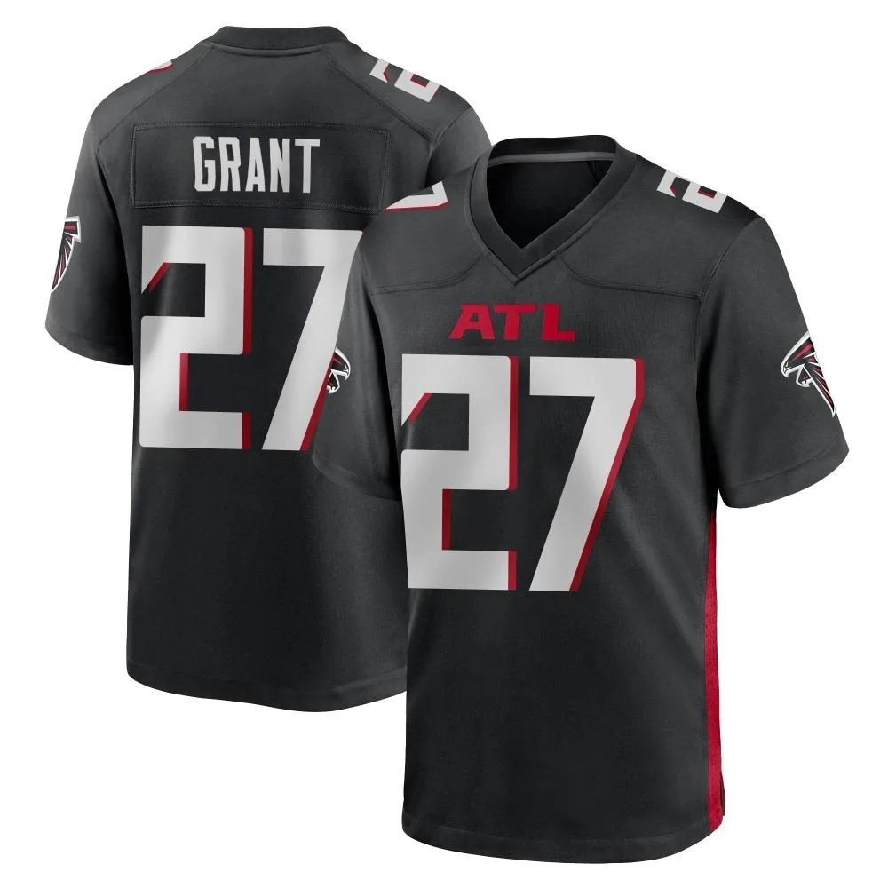 Richie Grant Atlanta Falcons Men's Nike Alternate Game Black Jersey Richie Grant Atlanta Falcons Men's Nike Alternate Game Black Jersey