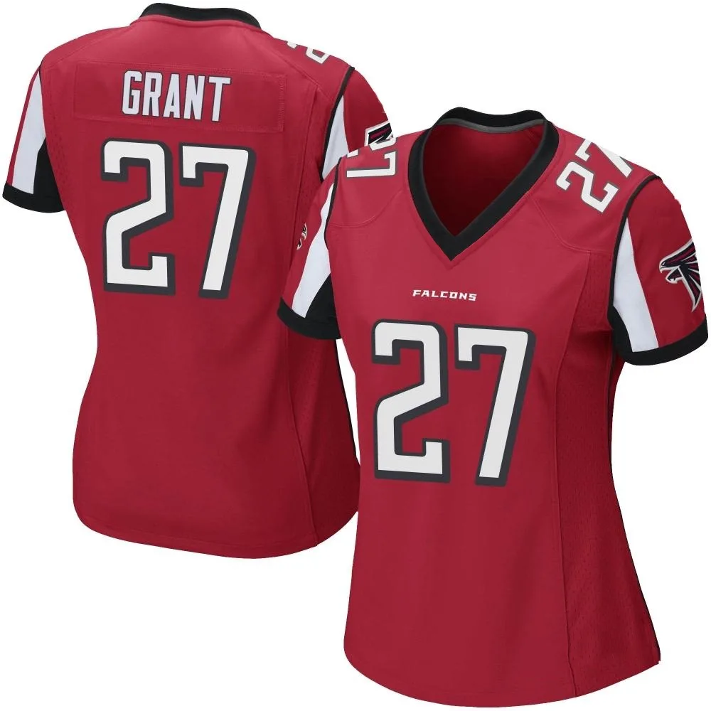 Richie Grant Atlanta Falcons Women's Nike Team Color Game Red Jersey Richie Grant Atlanta Falcons Women's Nike Team Color Game Red Jersey