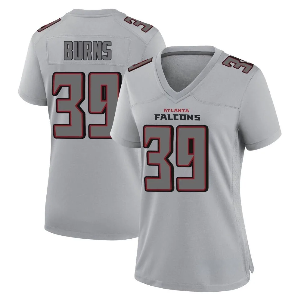 Robert Burns Atlanta Falcons Women's Nike Atmosphere Fashion Game Gray Jersey Robert Burns Atlanta Falcons Women's Nike Atmosphere Fashion Game Gray Jersey