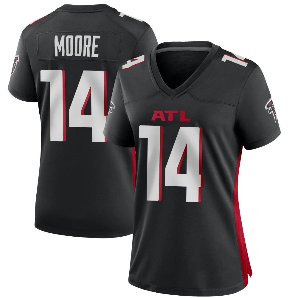 Rondale Moore Atlanta Falcons Women's Nike Alternate Game Black Jersey Rondale Moore Atlanta Falcons Women's Nike Alternate Game Black Jersey