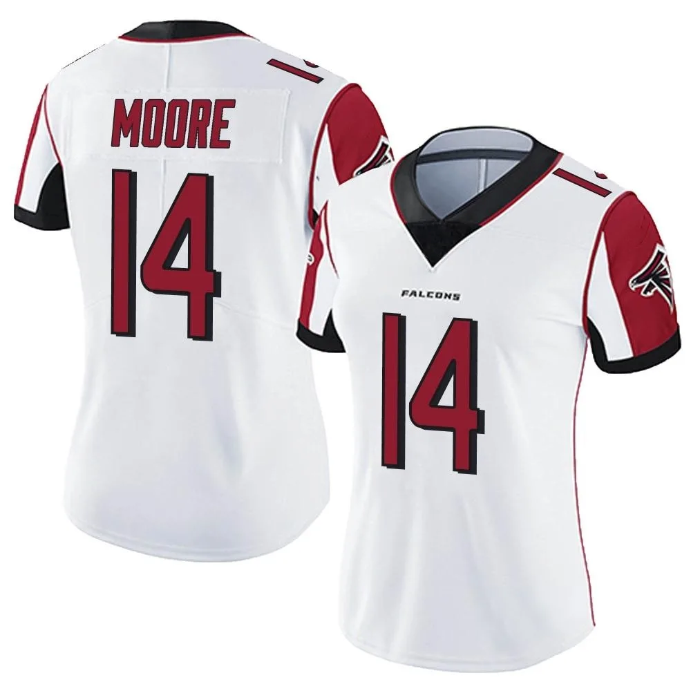 Rondale Moore Atlanta Falcons Women's Nike Vapor Untouchable Limited White Jersey Rondale Moore Atlanta Falcons Women's Nike Vapor Untouchable Limited White Jersey
