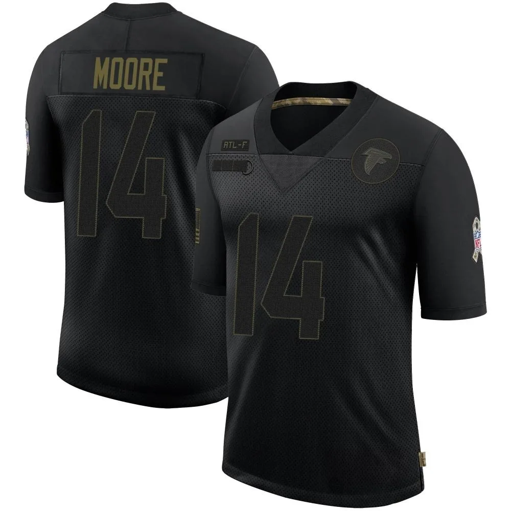 Rondale Moore Atlanta Falcons Youth Nike 2020 Salute To Service Limited Black Jersey Rondale Moore Atlanta Falcons Youth Nike 2020 Salute To Service Limited Black Jersey