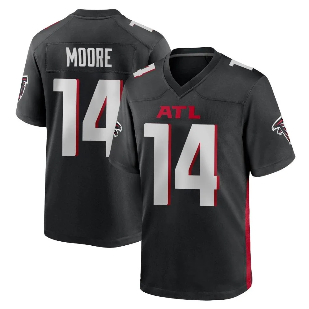 Rondale Moore Atlanta Falcons Youth Nike Alternate Game Black Jersey Rondale Moore Atlanta Falcons Youth Nike Alternate Game Black Jersey