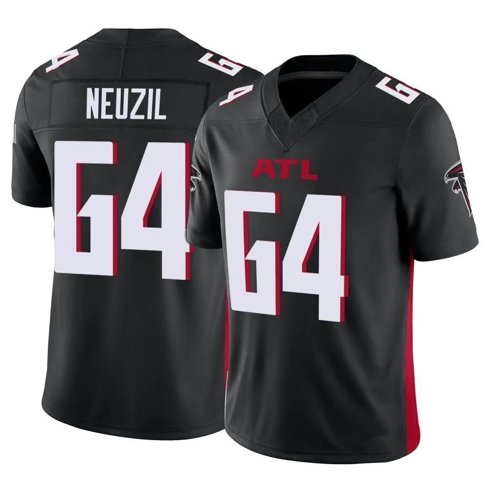 Ryan Neuzil Atlanta Falcons Men's Nike Vapor F.U.S.E. Limited Black Jersey Ryan Neuzil Atlanta Falcons Men's Nike Vapor F.U.S.E. Limited Black Jersey