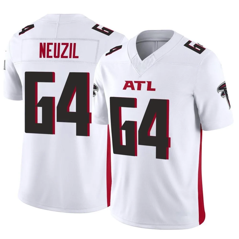 Ryan Neuzil Atlanta Falcons Men's Nike Vapor F.U.S.E. Limited White Jersey Ryan Neuzil Atlanta Falcons Men's Nike Vapor F.U.S.E. Limited White Jersey
