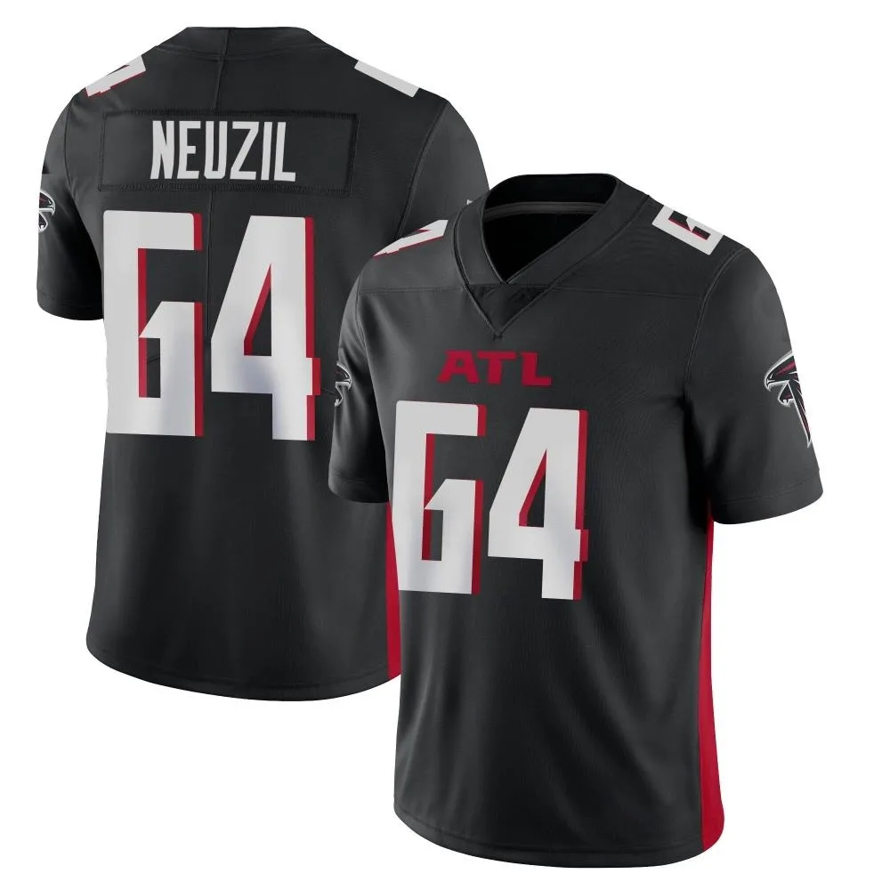 Ryan Neuzil Atlanta Falcons Men's Nike Vapor Untouchable Limited Black Jersey Ryan Neuzil Atlanta Falcons Men's Nike Vapor Untouchable Limited Black Jersey
