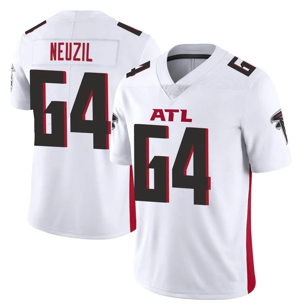 Ryan Neuzil Atlanta Falcons Men's Nike Vapor Untouchable Limited White Jersey Ryan Neuzil Atlanta Falcons Men's Nike Vapor Untouchable Limited White Jersey