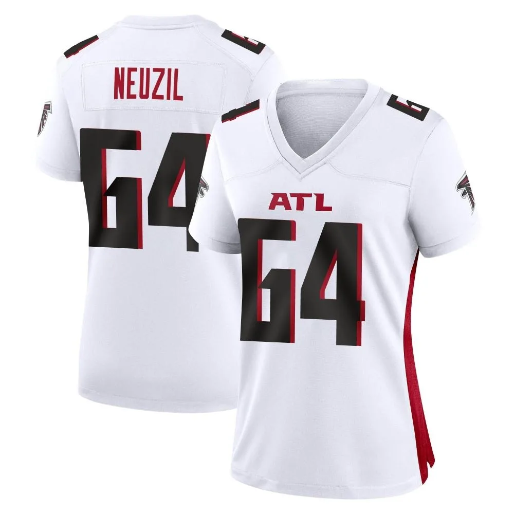 Ryan Neuzil Atlanta Falcons Women's Nike Game White Jersey Ryan Neuzil Atlanta Falcons Women's Nike Game White Jersey