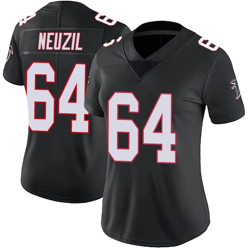 Ryan Neuzil Atlanta Falcons Women's Nike Vapor Untouchable Limited Black Jersey Ryan Neuzil Atlanta Falcons Women's Nike Vapor Untouchable Limited Black Jersey