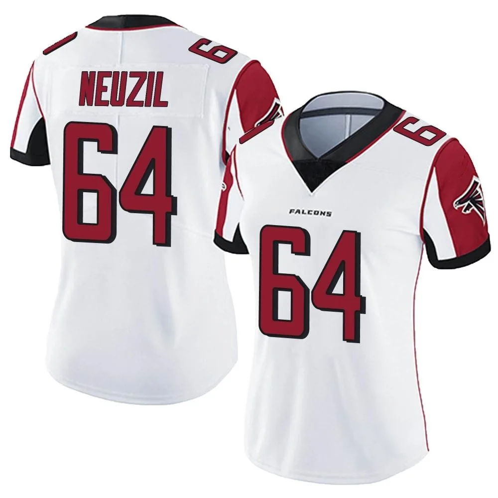 Ryan Neuzil Atlanta Falcons Women's Nike Vapor Untouchable Limited White Jersey Ryan Neuzil Atlanta Falcons Women's Nike Vapor Untouchable Limited White Jersey