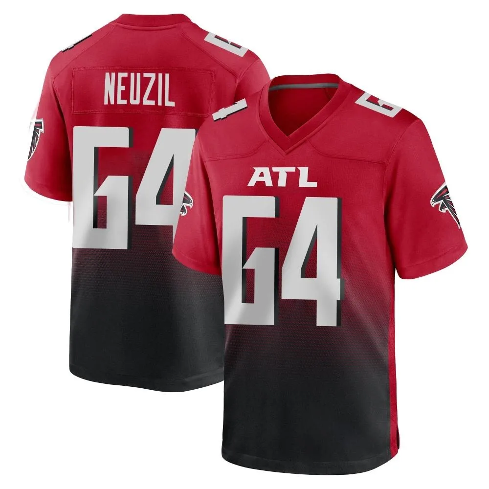 Ryan Neuzil Atlanta Falcons Youth Nike 2nd Alternate Game Red Jersey Ryan Neuzil Atlanta Falcons Youth Nike 2nd Alternate Game Red Jersey