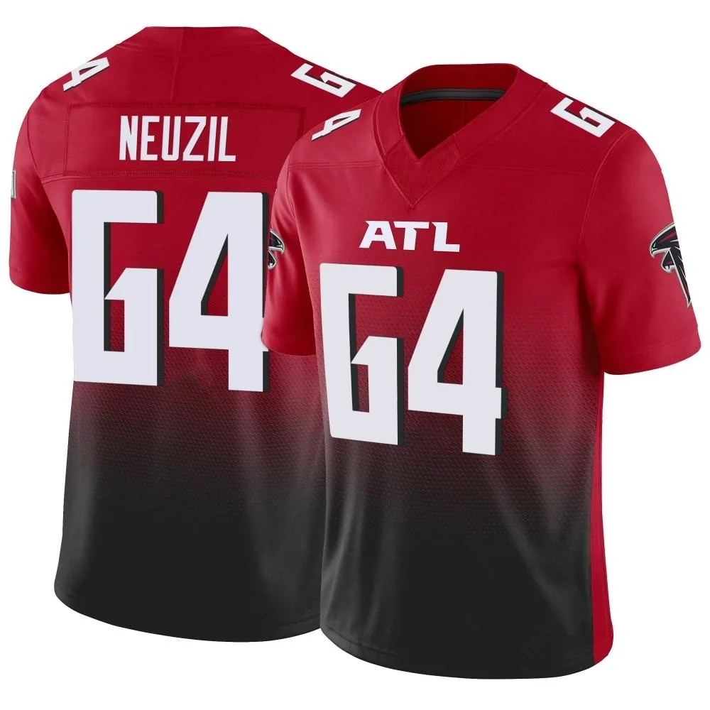Ryan Neuzil Atlanta Falcons Youth Nike Vapor F.U.S.E. Limited Red Jersey Ryan Neuzil Atlanta Falcons Youth Nike Vapor F.U.S.E. Limited Red Jersey