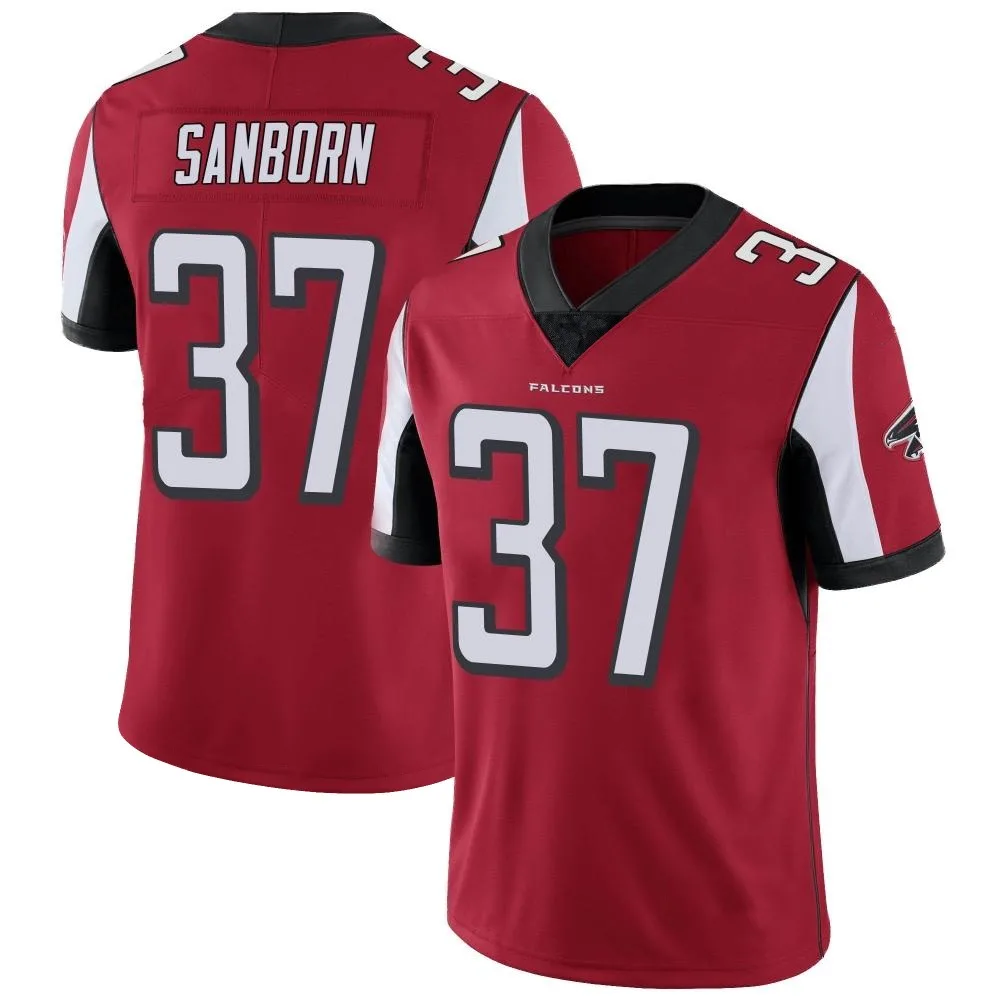 Ryan Sanborn Atlanta Falcons Men's Nike Team Color Vapor Untouchable Limited Red Jersey Ryan Sanborn Atlanta Falcons Men's Nike Team Color Vapor Untouchable Limited Red Jersey