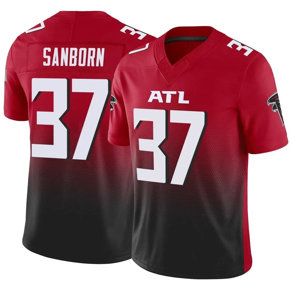 Ryan Sanborn Atlanta Falcons Men's Nike Vapor F.U.S.E. Limited Red Jersey Ryan Sanborn Atlanta Falcons Men's Nike Vapor F.U.S.E. Limited Red Jersey