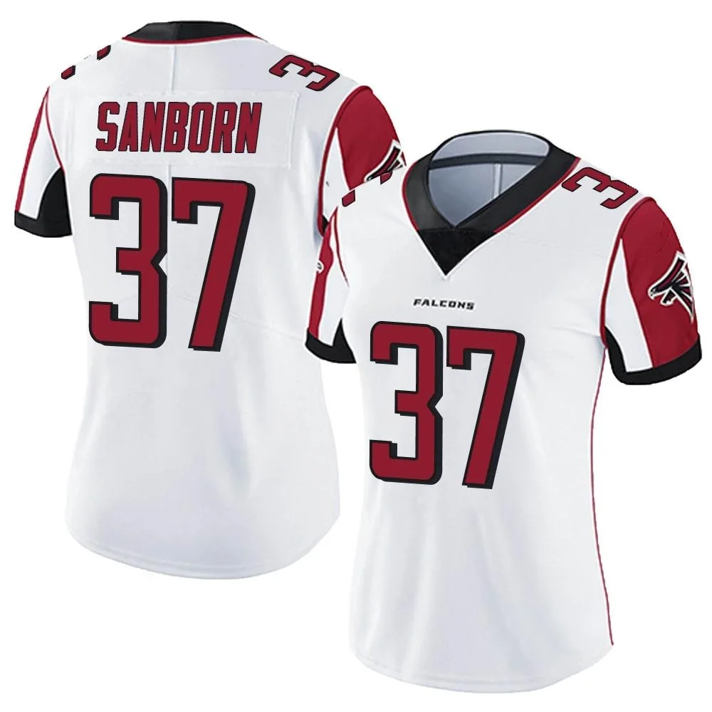 Ryan Sanborn Atlanta Falcons Women's Nike Vapor Untouchable Limited White Jersey Ryan Sanborn Atlanta Falcons Women's Nike Vapor Untouchable Limited White Jersey