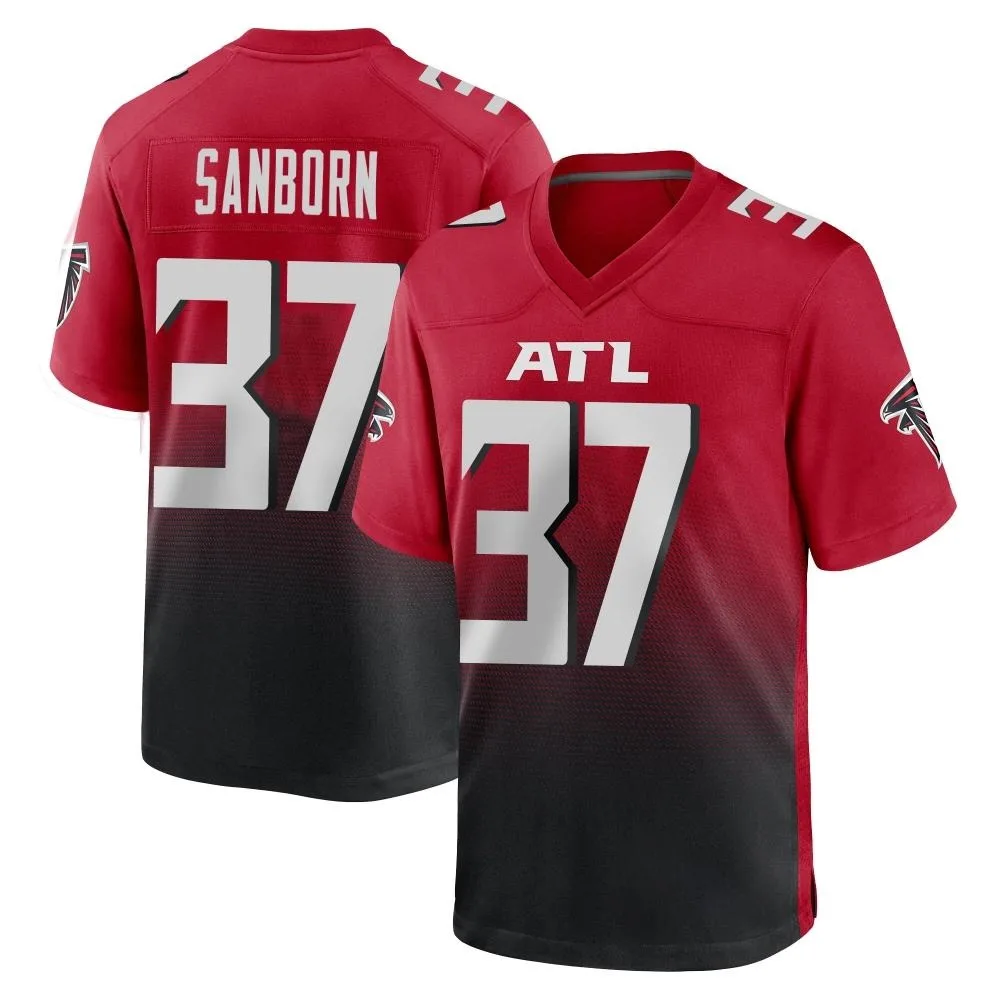Ryan Sanborn Atlanta Falcons Youth Nike 2nd Alternate Game Red Jersey Ryan Sanborn Atlanta Falcons Youth Nike 2nd Alternate Game Red Jersey
