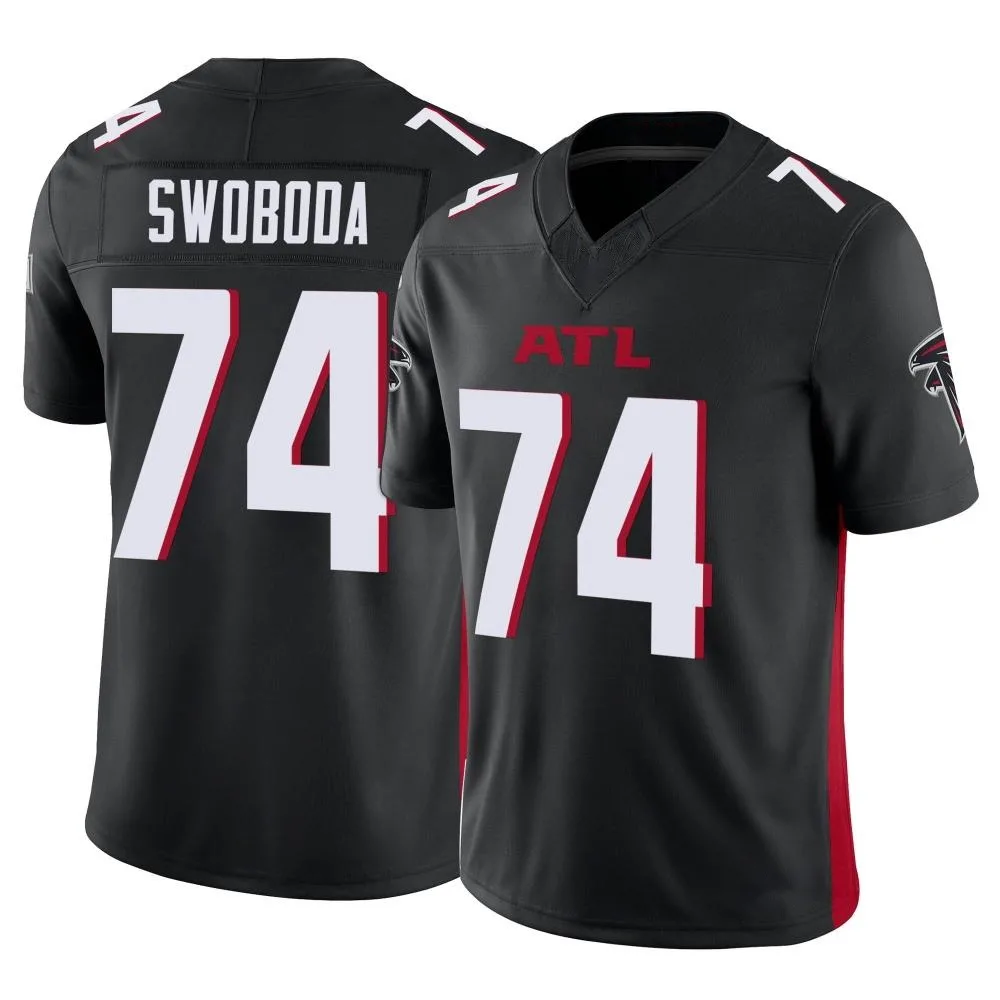 Ryan Swoboda Atlanta Falcons Men's Nike Vapor F.U.S.E. Limited Black Jersey Ryan Swoboda Atlanta Falcons Men's Nike Vapor F.U.S.E. Limited Black Jersey