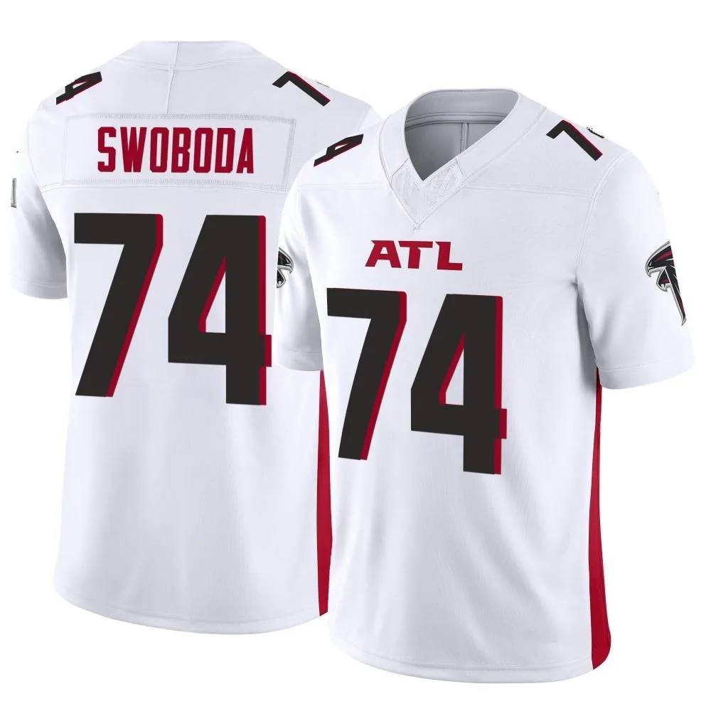Ryan Swoboda Atlanta Falcons Men's Nike Vapor F.U.S.E. Limited White Jersey Ryan Swoboda Atlanta Falcons Men's Nike Vapor F.U.S.E. Limited White Jersey