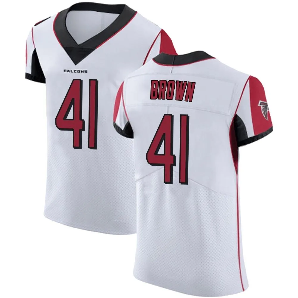 Spencer Brown Atlanta Falcons Men's Nike Elite White Jersey Spencer Brown Atlanta Falcons Men's Nike Elite White Jersey