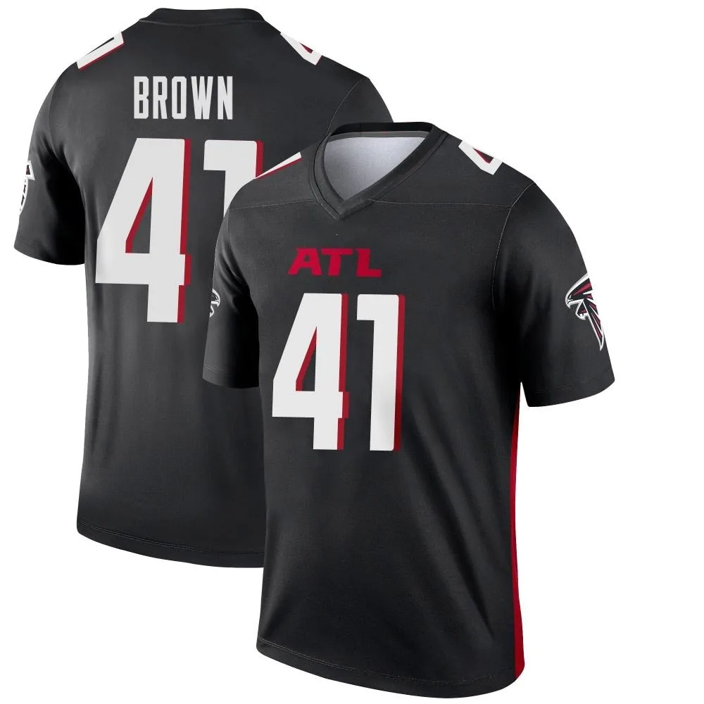 Spencer Brown Atlanta Falcons Men's Nike Legend Black Jersey Spencer Brown Atlanta Falcons Men's Nike Legend Black Jersey