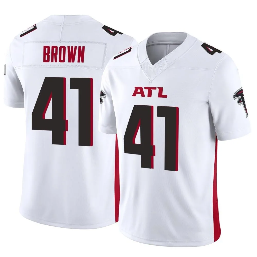 Spencer Brown Atlanta Falcons Men's Nike Vapor F.U.S.E. Limited White Jersey Spencer Brown Atlanta Falcons Men's Nike Vapor F.U.S.E. Limited White Jersey