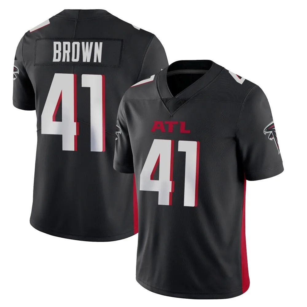 Spencer Brown Atlanta Falcons Men's Nike Vapor Untouchable Limited Black Jersey Spencer Brown Atlanta Falcons Men's Nike Vapor Untouchable Limited Black Jersey