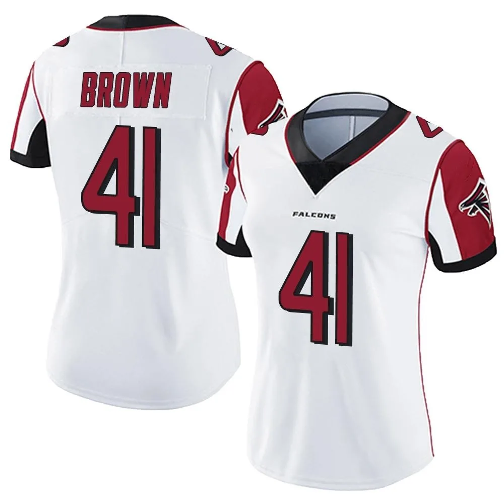 Spencer Brown Atlanta Falcons Women's Nike Vapor Untouchable Limited White Jersey Spencer Brown Atlanta Falcons Women's Nike Vapor Untouchable Limited White Jersey