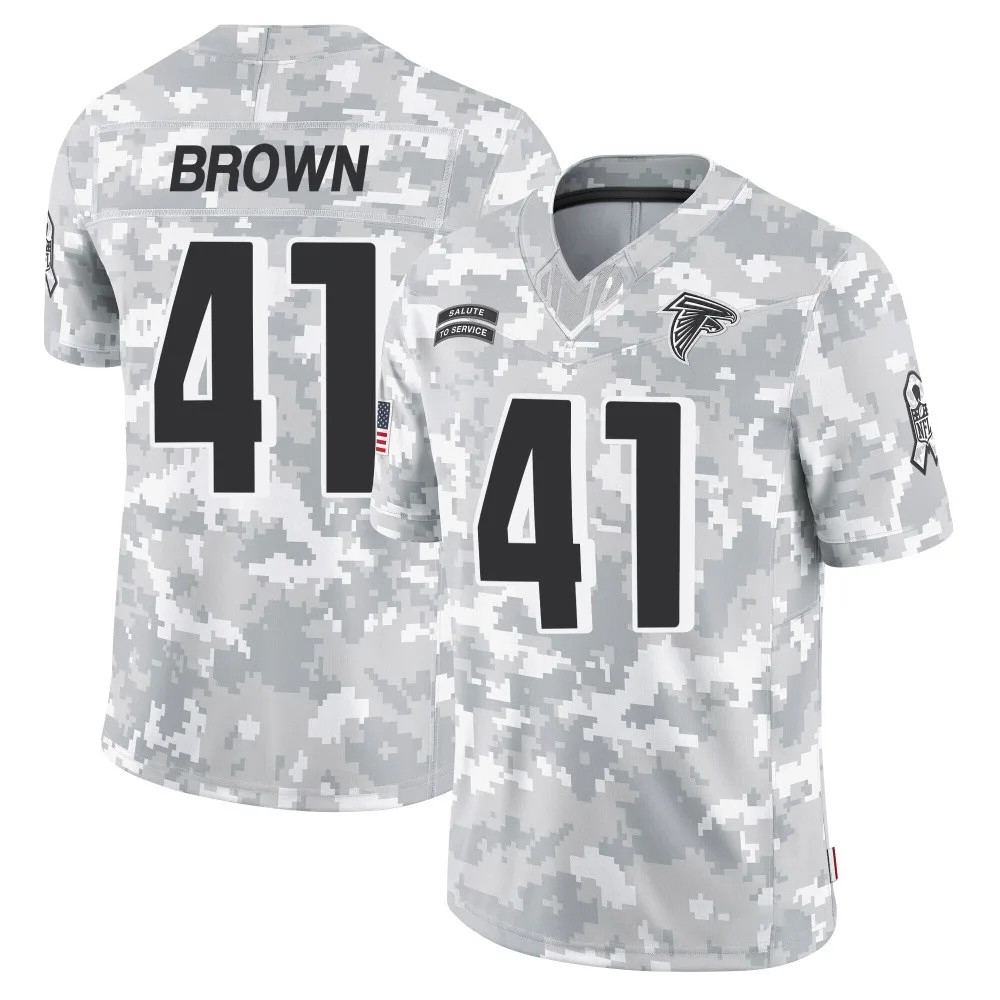 Spencer Brown Atlanta Falcons Youth Nike 2024 Salute To Service Limited Arctic Camo Jersey Spencer Brown Atlanta Falcons Youth Nike 2024 Salute To Service Limited Arctic Camo Jersey