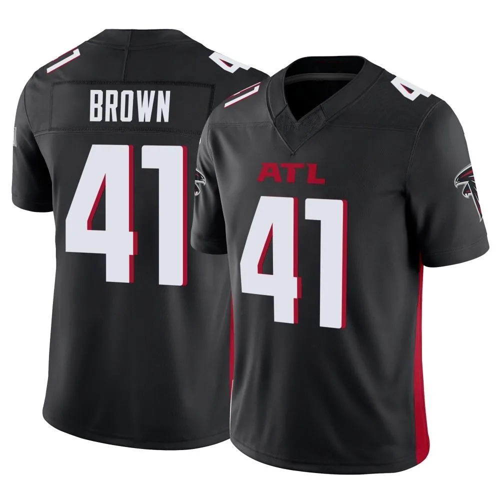 Spencer Brown Atlanta Falcons Youth Nike Vapor F.U.S.E. Limited Black Jersey Spencer Brown Atlanta Falcons Youth Nike Vapor F.U.S.E. Limited Black Jersey
