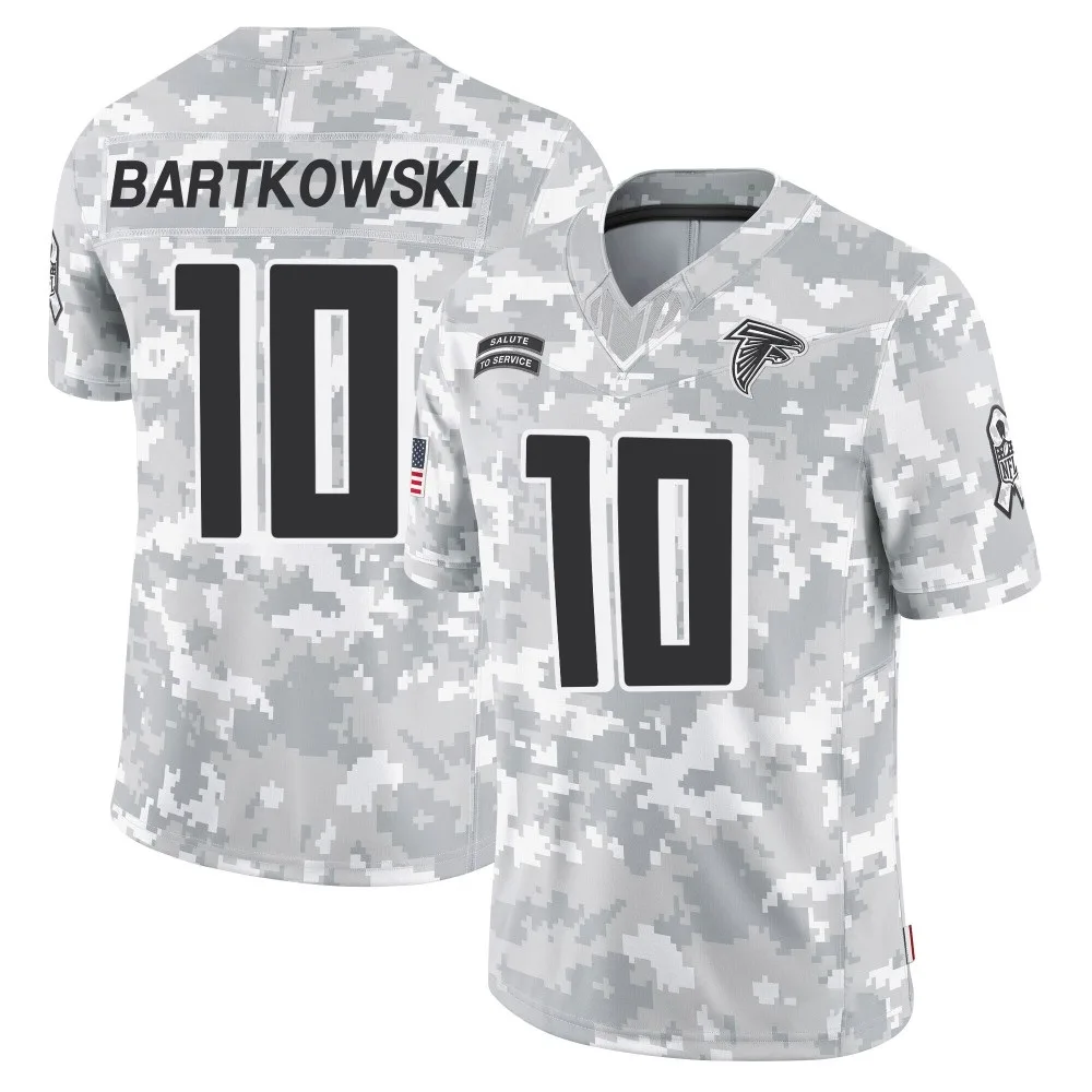Steve Bartkowski Atlanta Falcons Men's Nike 2024 Salute To Service Limited Arctic Camo Jersey Steve Bartkowski Atlanta Falcons Men's Nike 2024 Salute To Service Limited Arctic Camo Jersey