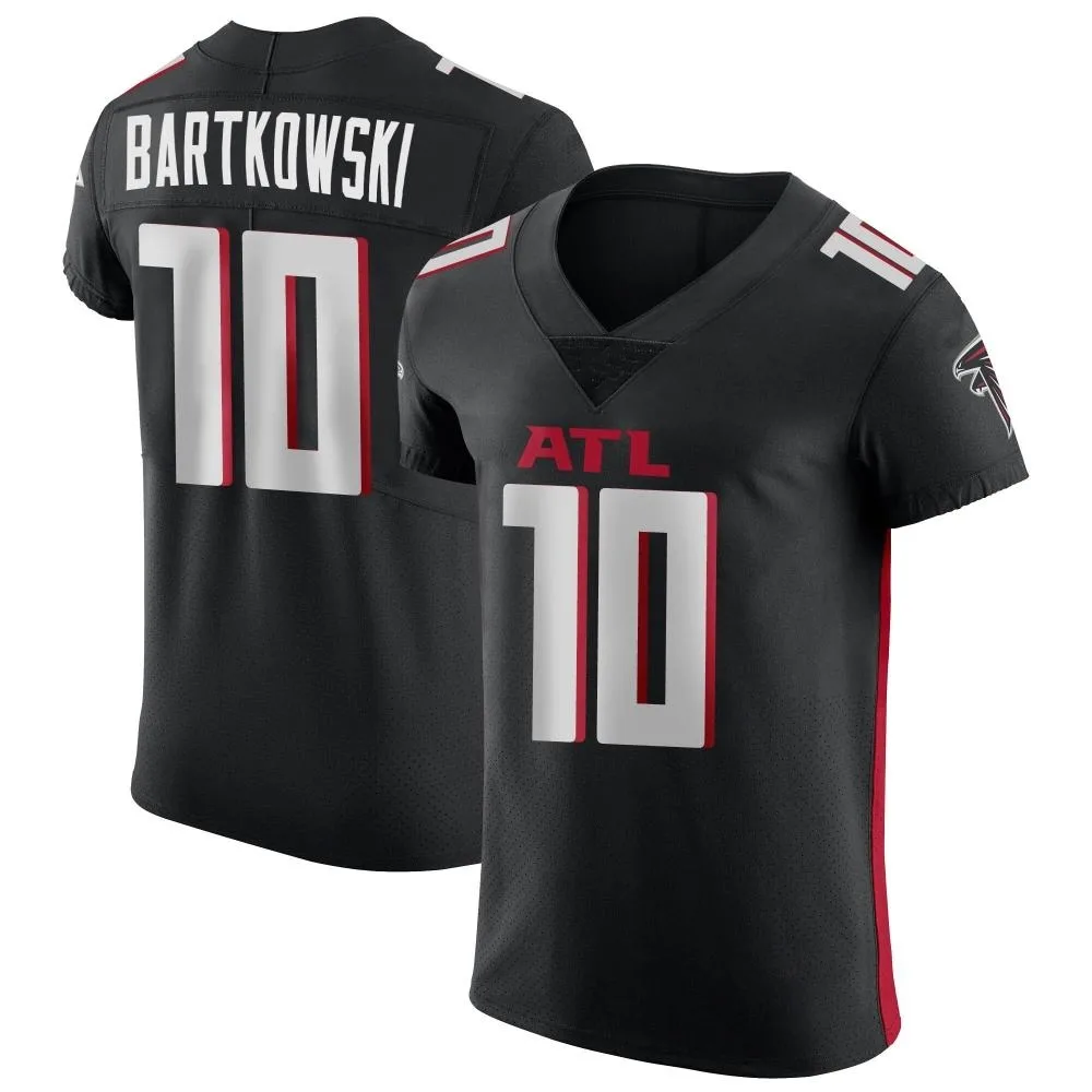 Steve Bartkowski Atlanta Falcons Men's Nike Alternate Elite Black Jersey Steve Bartkowski Atlanta Falcons Men's Nike Alternate Elite Black Jersey