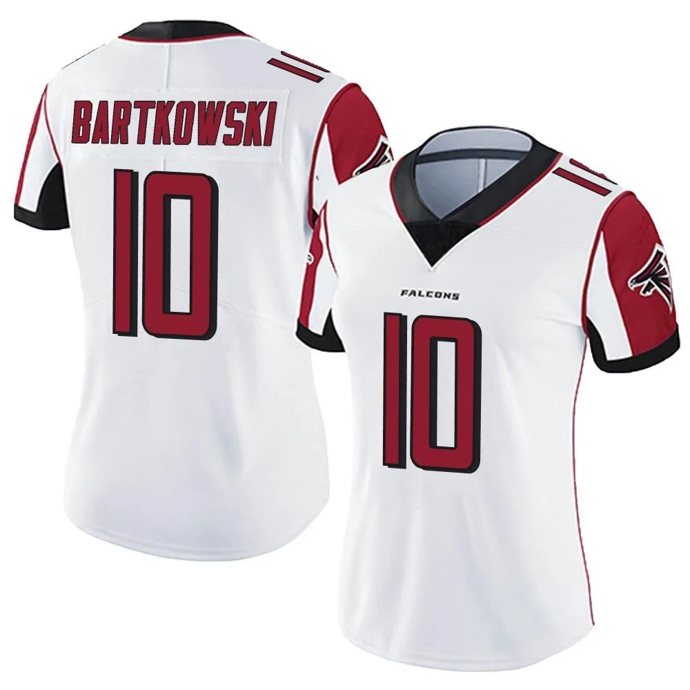 Steve Bartkowski Atlanta Falcons Women's Nike Vapor Untouchable Limited White Jersey Steve Bartkowski Atlanta Falcons Women's Nike Vapor Untouchable Limited White Jersey