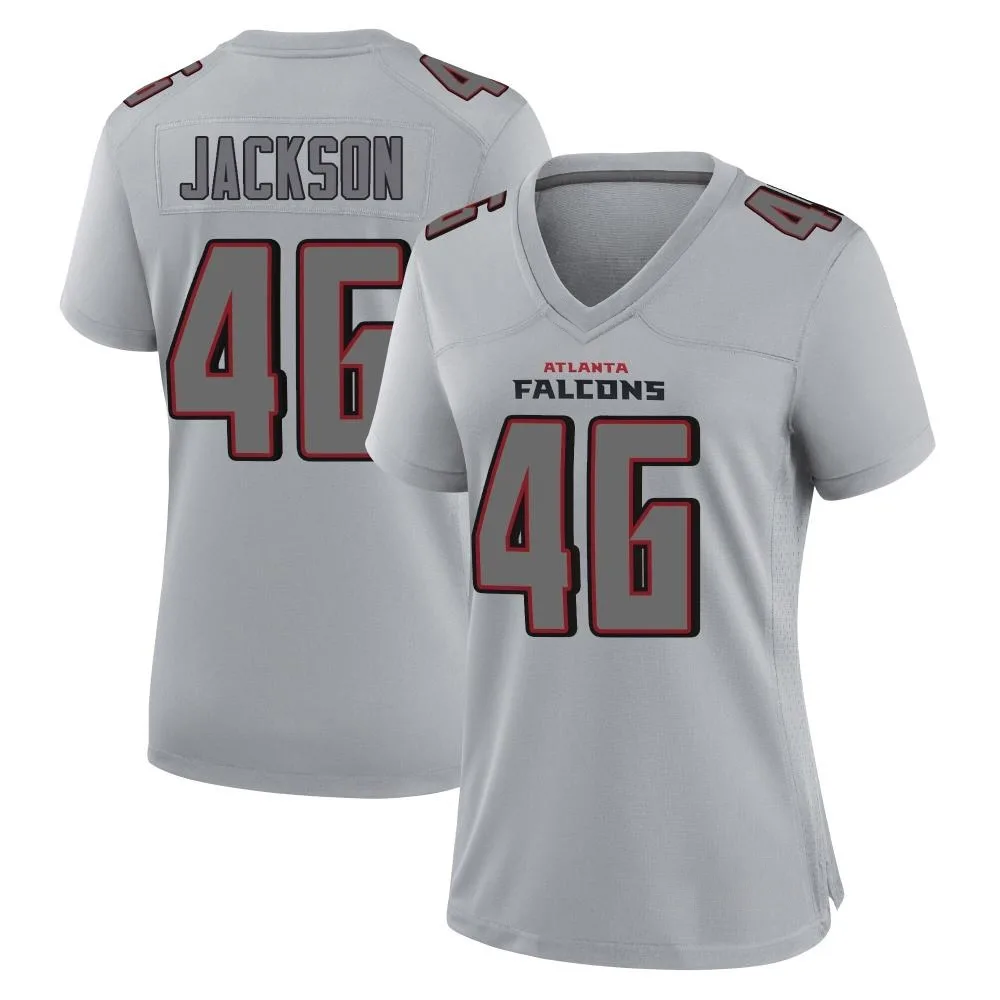 Storey Jackson Atlanta Falcons Women's Nike Atmosphere Fashion Game Gray Jersey Storey Jackson Atlanta Falcons Women's Nike Atmosphere Fashion Game Gray Jersey