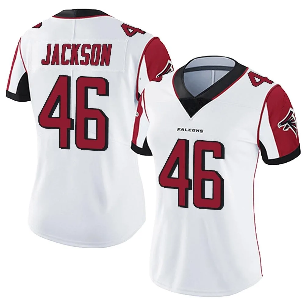 Storey Jackson Atlanta Falcons Women's Nike Vapor Untouchable Limited White Jersey Storey Jackson Atlanta Falcons Women's Nike Vapor Untouchable Limited White Jersey