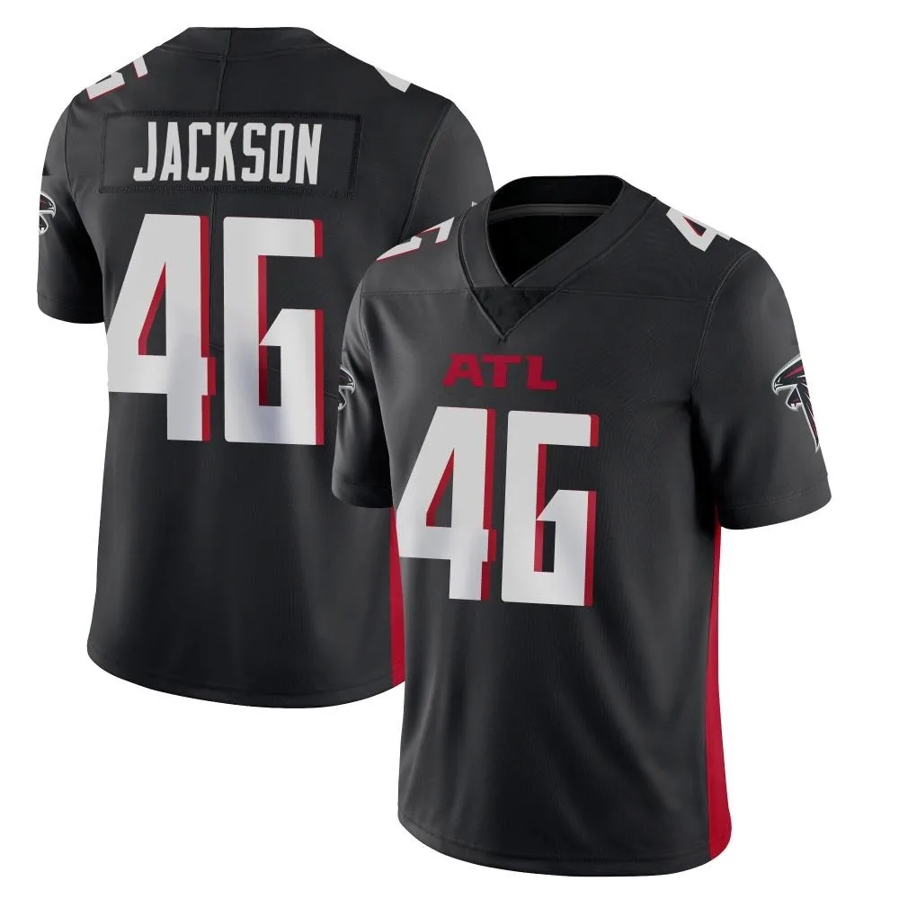 Storey Jackson Atlanta Falcons Youth Nike Vapor Untouchable Limited Black Jersey Storey Jackson Atlanta Falcons Youth Nike Vapor Untouchable Limited Black Jersey