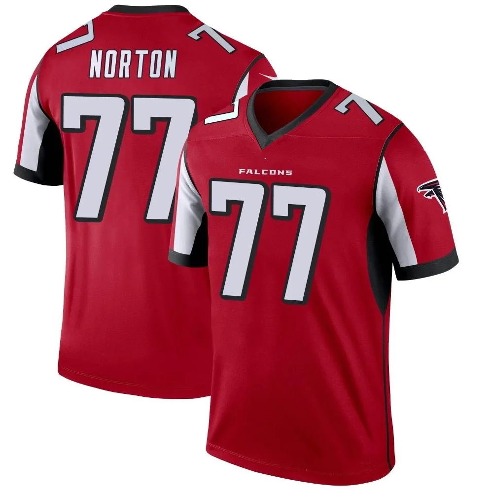 Storm Norton Atlanta Falcons Youth Nike Legend Red Jersey Storm Norton Atlanta Falcons Youth Nike Legend Red Jersey