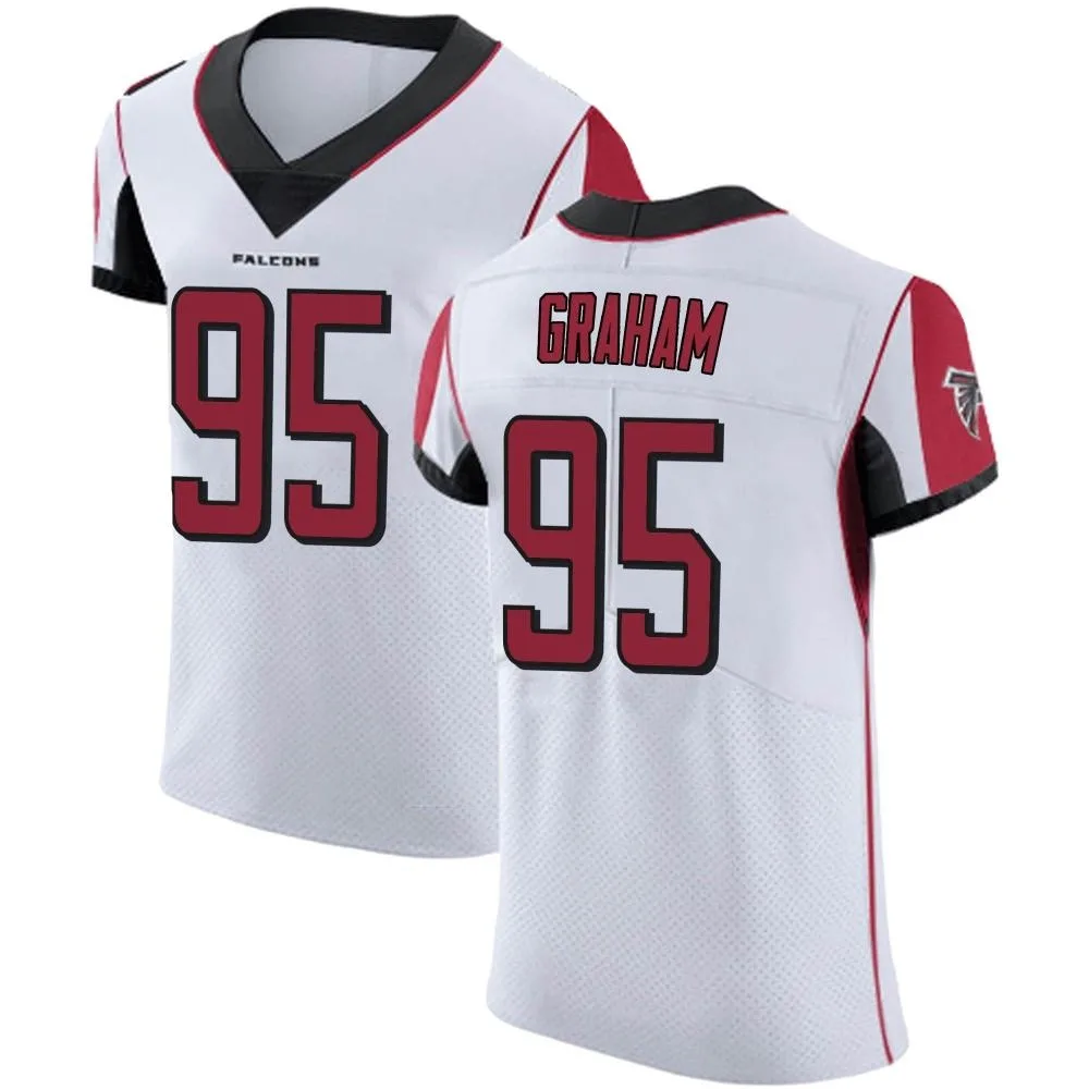 Ta'quon Graham Atlanta Falcons Men's Nike Elite White Jersey Ta'quon Graham Atlanta Falcons Men's Nike Elite White Jersey