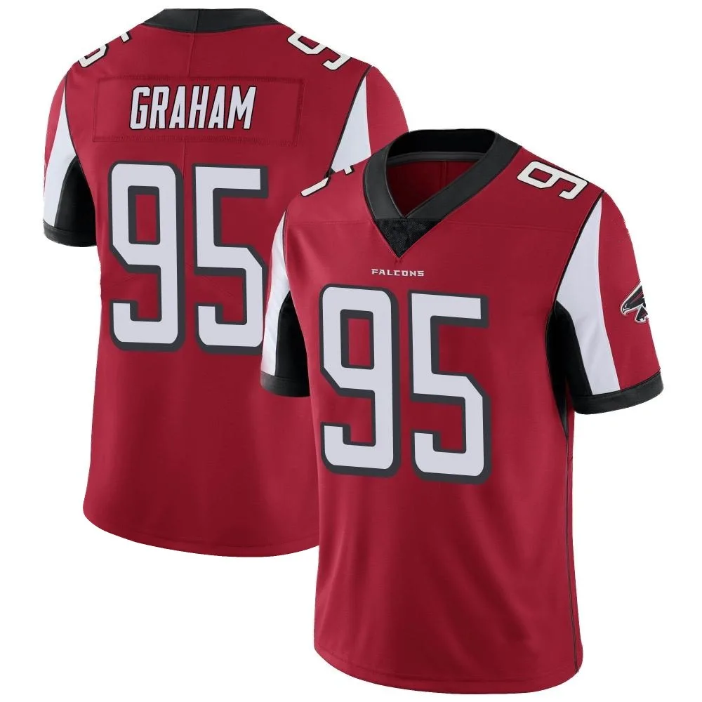 Ta'quon Graham Atlanta Falcons Men's Nike Team Color Vapor Untouchable Limited Red Jersey Ta'quon Graham Atlanta Falcons Men's Nike Team Color Vapor Untouchable Limited Red Jersey