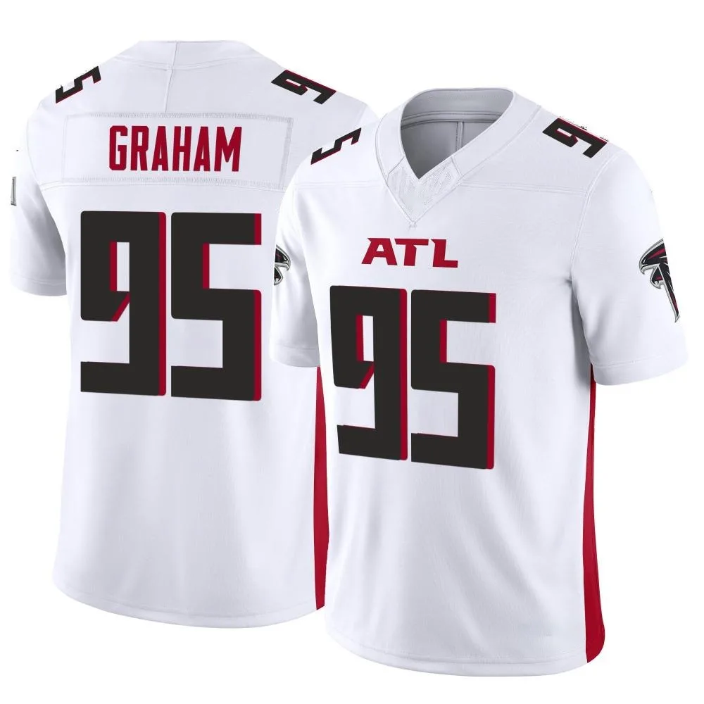 Ta'quon Graham Atlanta Falcons Men's Nike Vapor F.U.S.E. Limited White Jersey Ta'quon Graham Atlanta Falcons Men's Nike Vapor F.U.S.E. Limited White Jersey