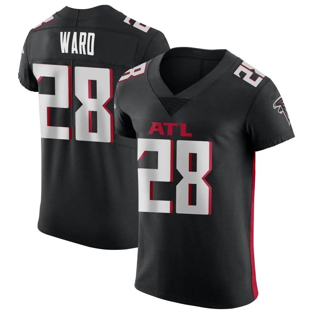 Terron Ward Atlanta Falcons Men's Nike Alternate Elite Black Jersey Terron Ward Atlanta Falcons Men's Nike Alternate Elite Black Jersey